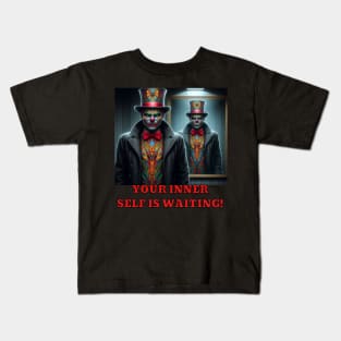 getting in touch with your self Kids T-Shirt